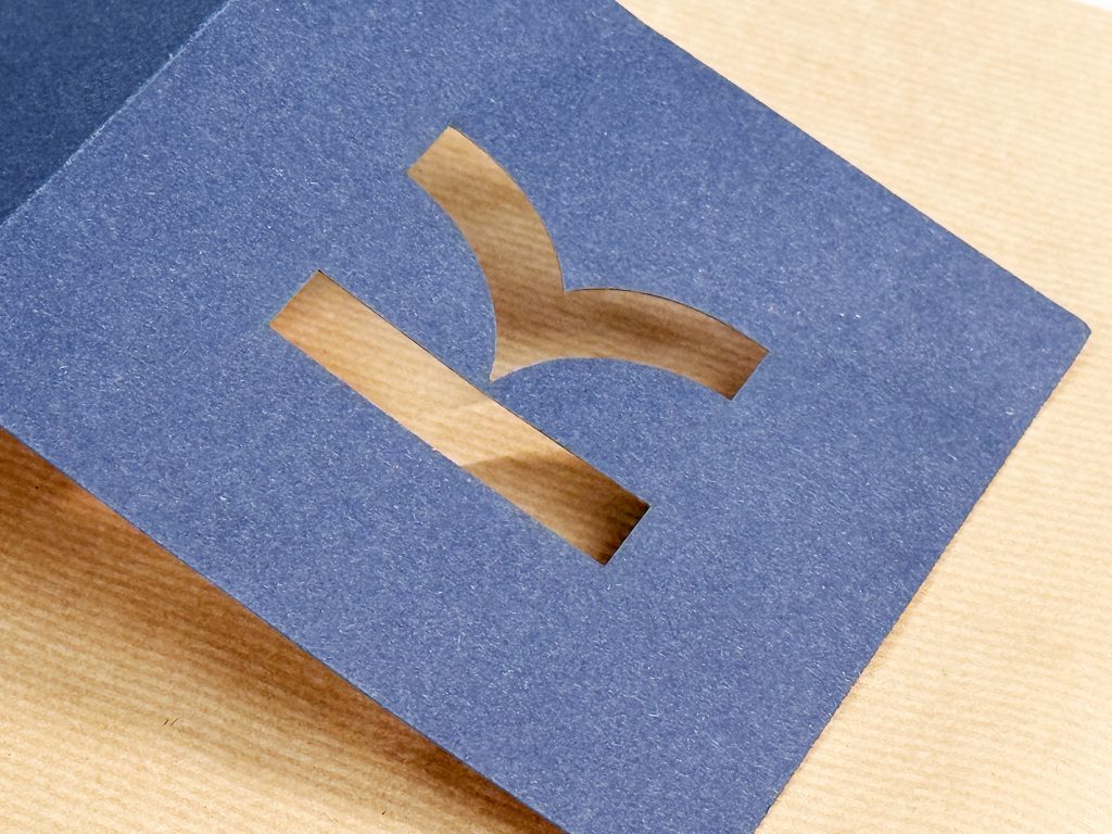 Logo Kraft Design en découpe laser